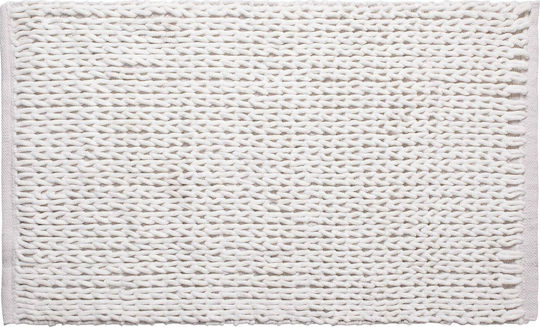 Silk Fashion Bath Mat Cotton Chain 6978000000669 Ivory Coast 65x130cm