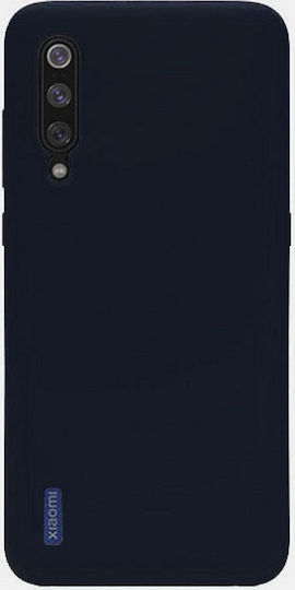 Back Cover Silicone Navy Blue (Xiaomi Mi 9 Lite)