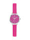 Go Girl Only Girl Only Watch with Fuchsia Leather Strap