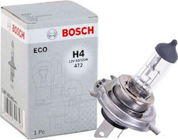 Bosch Λάμπα Αυτοκινήτου & Μοτοσυκλέτας Eco H4 Αλογόνου 12V 60W 1τμχ