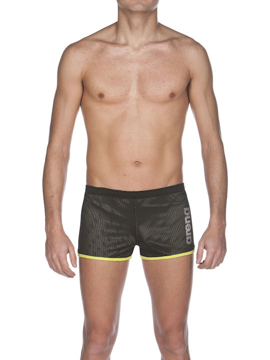 Arena Square Cut Drag Men's Swimwear Shorts Black