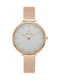 Pierre Lannier Caprice Uhr mit Rose Gold Metallarmband