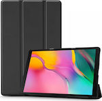 Tri-Fold Smartcase Flip Cover Synthetic Leather Black (Galaxy Tab A 10.1 2019) 5413021