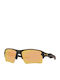 Oakley Flak 2.0 XL Sonnenbrillen mit Schwarz Rahmen und Orange Polarisiert Spiegel Linse OO9188-B3