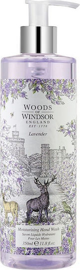 Woods Of Windsor Lavender Κρεμοσάπουνο με Αντλία Λεβάντα 350ml