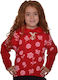 Joyce Kids Blouse Long Sleeve Red