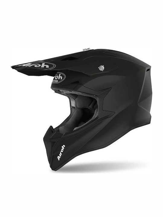 Airoh Wraap Motocross Helmet ECE 22.05 1330gr Black Matt