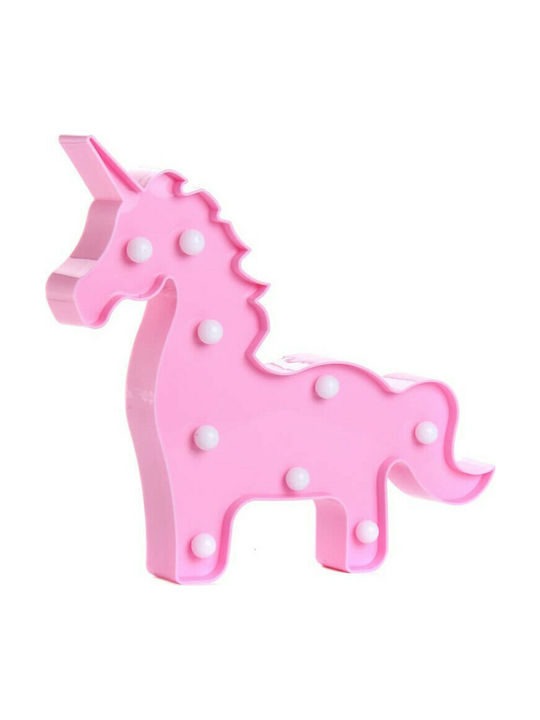 LED Kinder Dekorative Lampe Einhorn Rosa