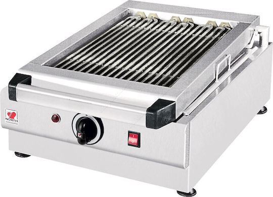 North Chios1 CHIOS1 LPG Commercial Water Grill 3.78kW 40.5x63x23cm CHIOS1