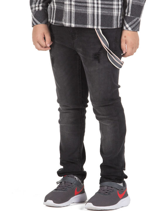 Funky Buddha Kids' Jeans Trousers Black FBB364-022-19-Black