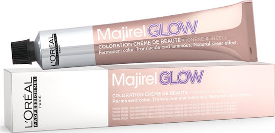 L'Oréal Professionnel Majirel Glow Βαφή Μαλλιών .28 Cherry Sand 50ml
