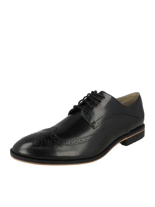 Clarks Gatley Limit Oxford-uri pentru bărbați Negre