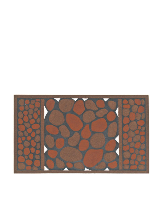 Entrance Mat Nonwoven Coffee 45x75cm