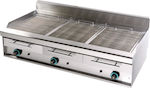 Sergas WG3S9 Grill LPG Wasser 45kW mit Abmessungen 127x90x32cm