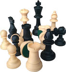 Πιόνια για Σκάκι Platinum Games 410gr 9.5cm