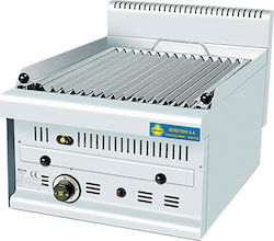 Sergas GR1 Grill LPG 9kW mit Lavastein & Abmessungen 47x65x32cm