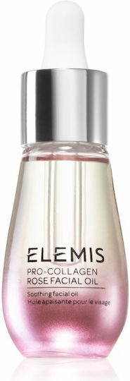 Elemis Pro-Collagen Rose Facial Oil Λάδι Προσώπου για Αντιγήρανση & Ενυδάτωση με Έλαιο Τριαντάφυλλο 15ml