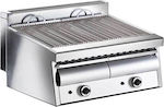 Vrettos Artemis 2 Grill LPG Wasser 21kW mit Abmessungen 82x69x34cm