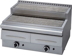 Panaritis 60 Grill LPG Wasser 18kW mit Abmessungen 80x63x34cm