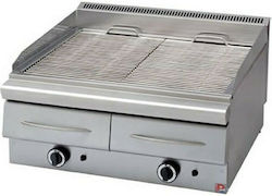 Panaritis 2000 Grill LPG Wasser 23kW mit Abmessungen 80x70x34cm