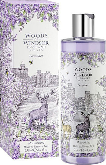 Woods Of Windsor Lavandă Gel De Duș Cu Mușețel Calmant 250ml