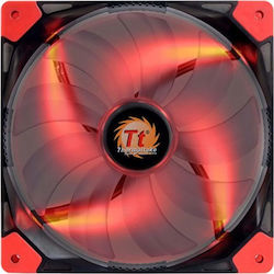 Thermaltake Luna 14 LED Gehäuselüfter 140mm Rot Thermaltake Luna 14 LED Gehäuselüfter 140mm Rot