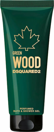 Dsquared2 Green Wood Schaumbad in Gel für Herren & Duft Zitrusfrüchte 250ml
