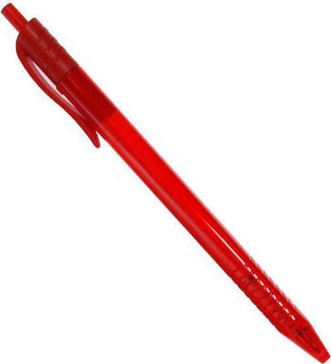 Pen Ballpoint 1mm with Blue Ink Red