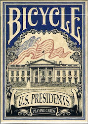 Bicycle U.S Presidents Plasticized Collectable Card Deck Blue