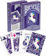 Bicycle Unicorn Collectible Playing Cards Laminated Purple