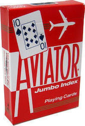 Aviator 1000876 Τράπουλα Poker Κόκκινη Aviator 1000876 Τράπουλα Poker Κόκκινη