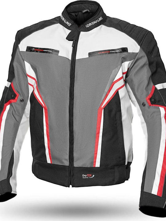 Adrenaline Sola 2.0 Winter Men's Motorcycle Jacket Gray