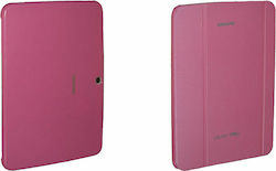 Volte-Tel Leather Stand Flip Cover Ροζ (Galaxy Tab 3 10.1)