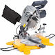 Powermat Electric Miter Saw with 2100WPower, Laser Cutting Guide & Cutting Disc with a Diameter of 210mm