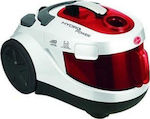 Hoover Hydropower HY71PET 011 Staubsauger 700W Beutellos 3.5Es Rot