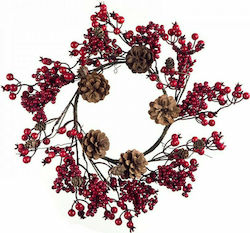 Zaros Christmas Decorative Wreath 16.5cm