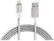 Lampa Stainless USB-A to Lightning Cable Γκρι 1m (38856)
