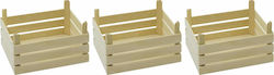 Goki Cooking Toy / Kitchen Utensils Wooden Fruit & Vegetable Crates made of Wood