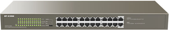 Tenda TEG1124P-24-250W Managed L2 PoE+ Switch with 24 Gigabit (1Gbps) Ethernet Ports