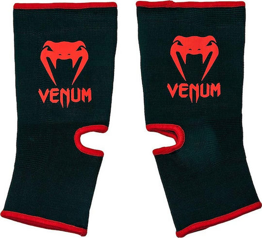 Venum Kontact Ankle Guards Adults Black/Red