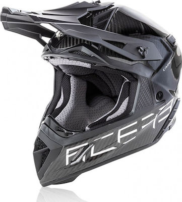 Acerbis Steel Carbon Motocross Helmet 940gr Black/Silver 23424.020