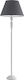 Fan Europe Favola Floor Lamp H155xW45cm. with Socket for Bulb E27 Gray