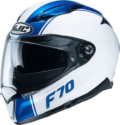 HJC F70 Mago Full Face Helmet with Sun Visor ECE 22.05 MC2SF