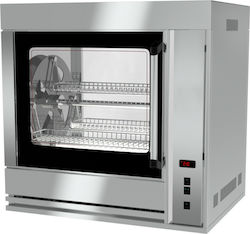 GGMgastro EM420C Electrică Pui Rottisserie Grill 6.9kW cu Dimensiuni 69x94x92cm