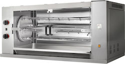 GGMgastro GHGM424 Pui Rottisserie Grill Gaz lichid 18.6kW cu Dimensiuni 66x139.5x62.6cm