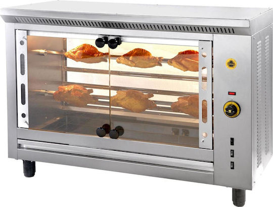 Sergas S2 Elektrische Hähnchen Rottisserie Grill 4kW mit Abmessungen 47.5x113x82.5cm