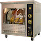 Sergas T16G Hähnchen Rottisserie Grill LPG 10kW mit Abmessungen 75x82x85cm