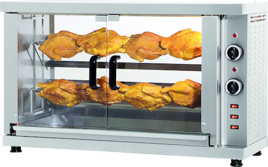 North HK8 Slim Line Ηλεκτρική Κοτοπουλιέρα 4.2kW με Διαστάσεις 38x100x62cm