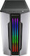 Cougar Gemini M Gaming Mini Tower Computer Case with Window Panel Gray