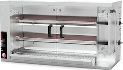 GGMgastro GHGK210 Pui Rottisserie Grill Gaz lichid 9.4kW cu Dimensiuni 47.2x115x60.5cm